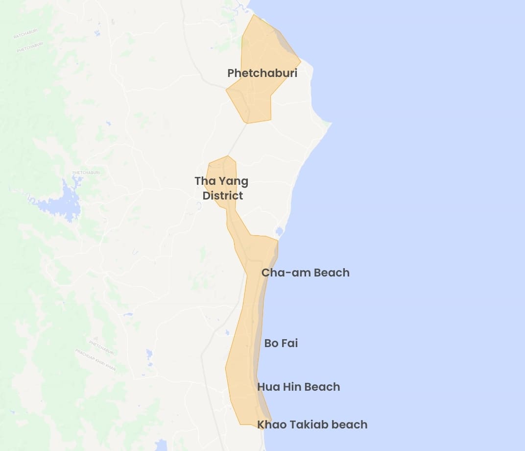 RLAX Service Location - Hua Hin